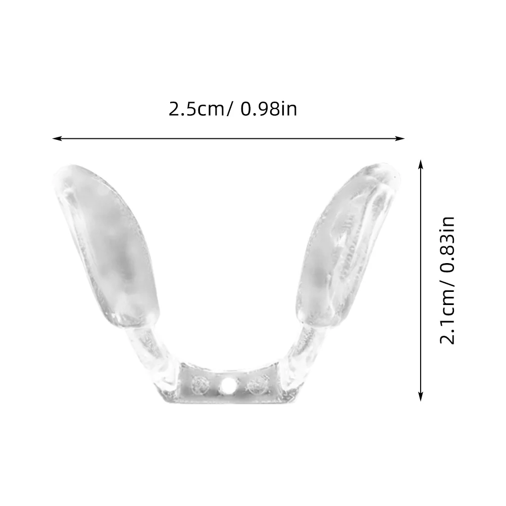 4 قطع من وسائد أنف النظارات من NOLITOY بديلة لإطارات النظارات وإكسسوارات دعم مريحة