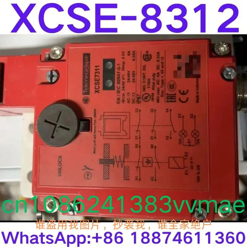 Second-hand test OK,Limit switch 99 NEW XCSE-8312 XCSE8312