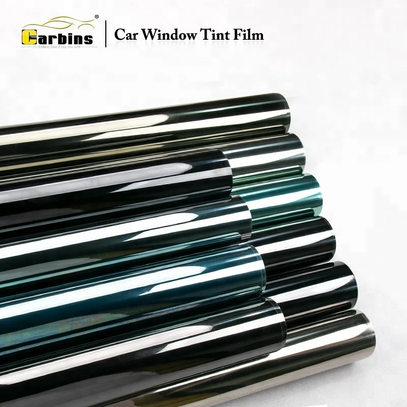 2PLY Autoruit Tint Film 30m Roll Solar UV Bescherming voor Voertuigen Donker Zwart 10% VLT Fabriek Groothandelsprijs