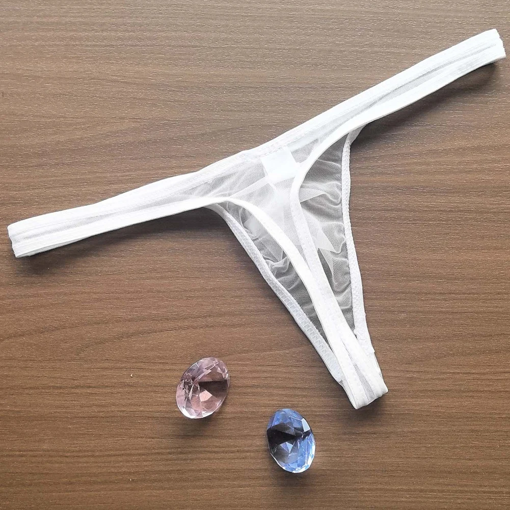 Bedroom Clubwear Mens Mesh Briefs Low Rise Underwear Stylish U Convex Pouch Briefs Sheer Design U Convex Pouch