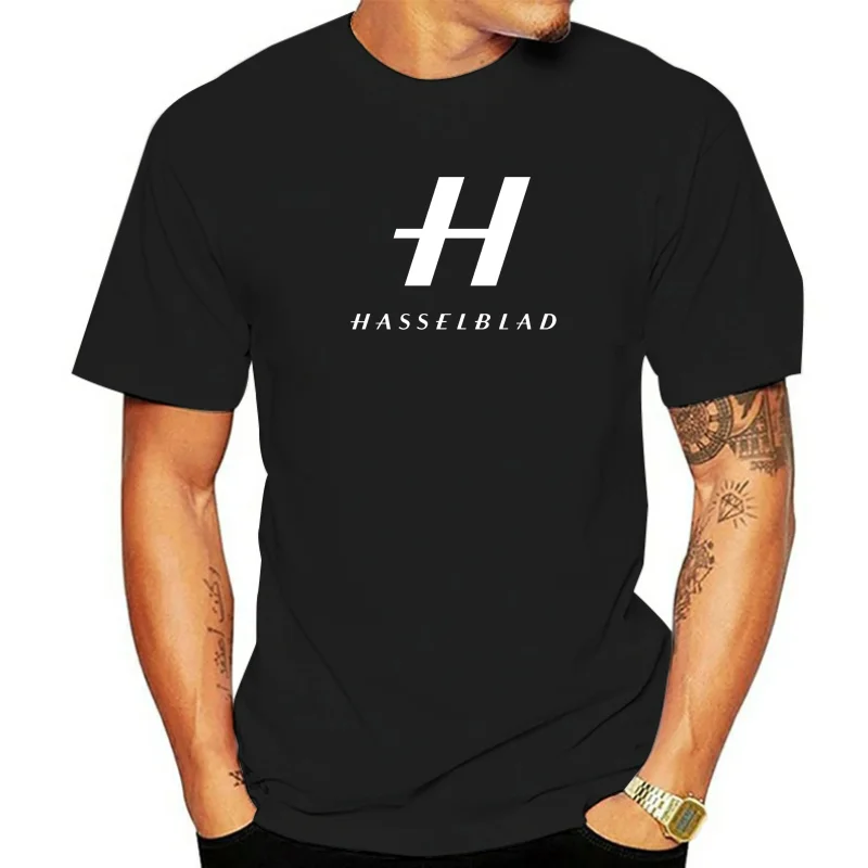 Hasselblad The Profesionals Cam Logo Black T Shirt