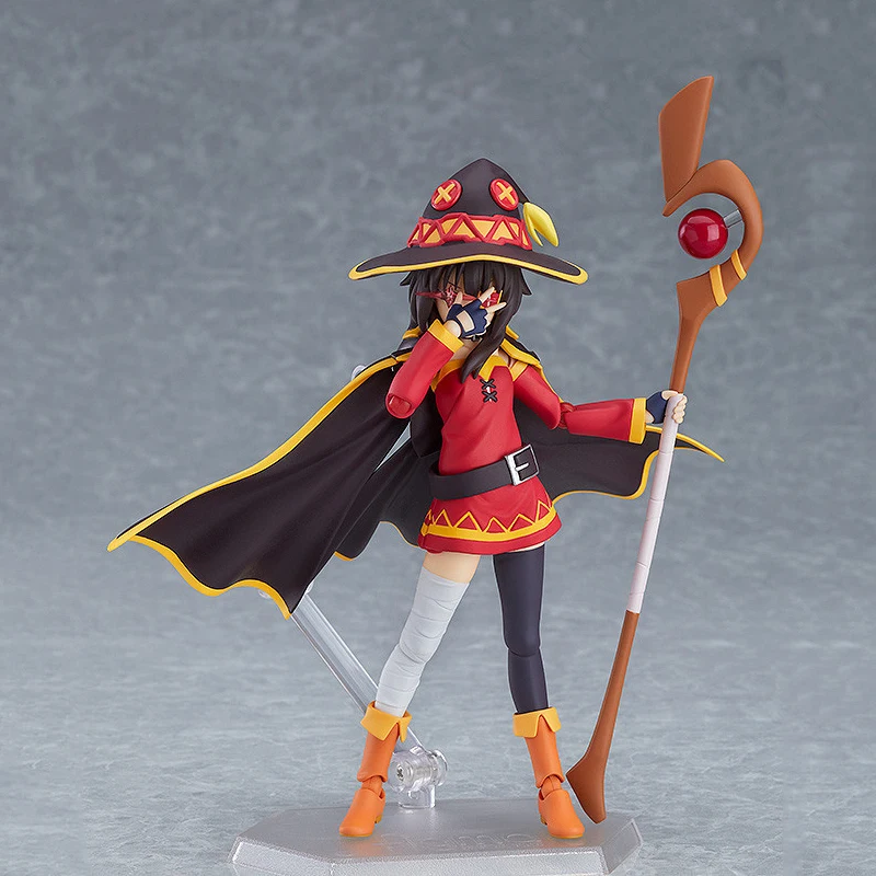 Original Max FIGMA Megumin 407 Genuine Blessings for a better world! Anime Action Figure Collection Model Toy Ornament Figurine