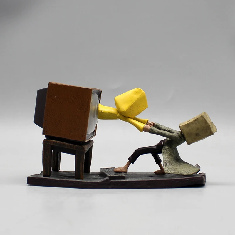 Kleine Albtraum Anime Figur sechs Figuren Mono Figur PVC gk Statue Modell Puppen Sammlung Raum Ornament Spielzeug Weihnachts geschenke