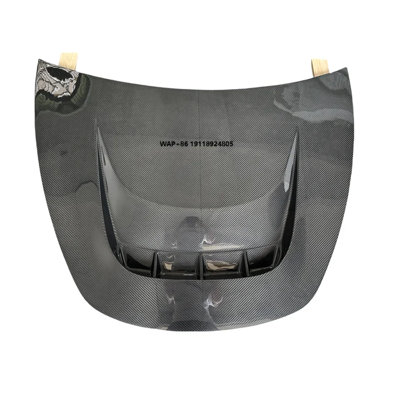 

Для модели 3 года 2019 2020 2021 2022, передний бампер из настоящего углеродного волокна, устойчивый к высоким температурам стеклянный капот двигателя, вентиляционная крышка