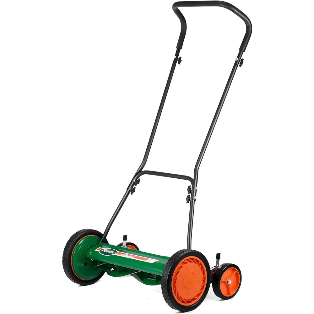 

2000-20S 20-Inch 5-Blade Classic Push Reel Lawn Mower, Green