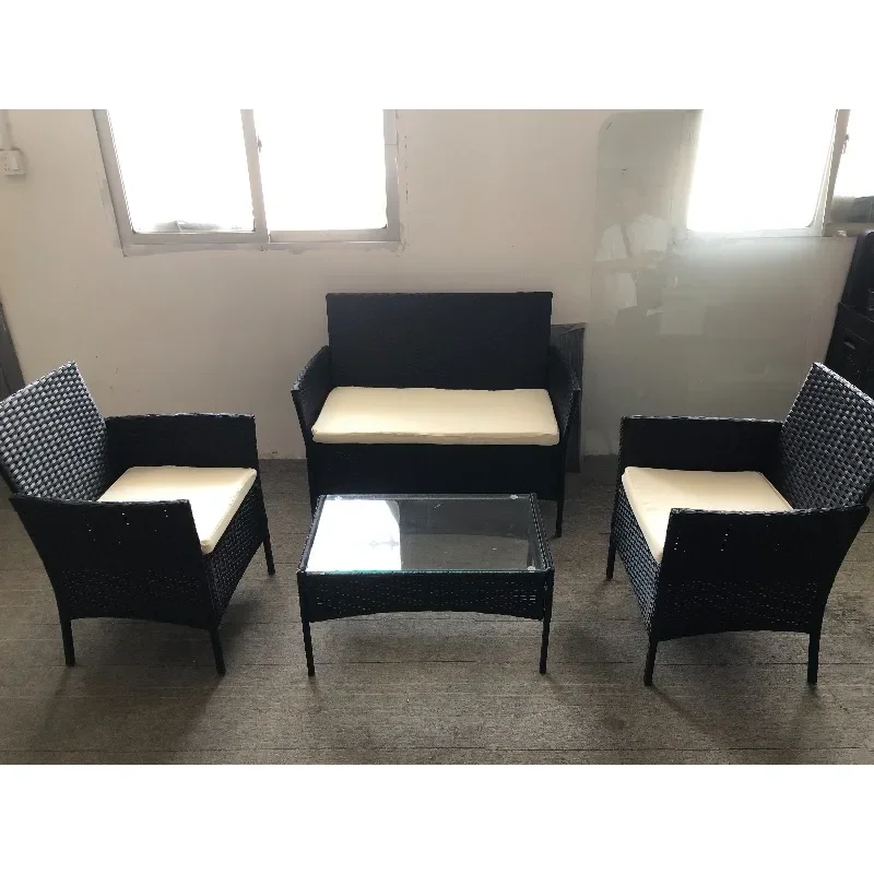 Furniture Set Luxury Garden Chair Set High Quality Simple Outdoor Modern Wicker Outdoor Tables and Chairs Outdoor Countertops