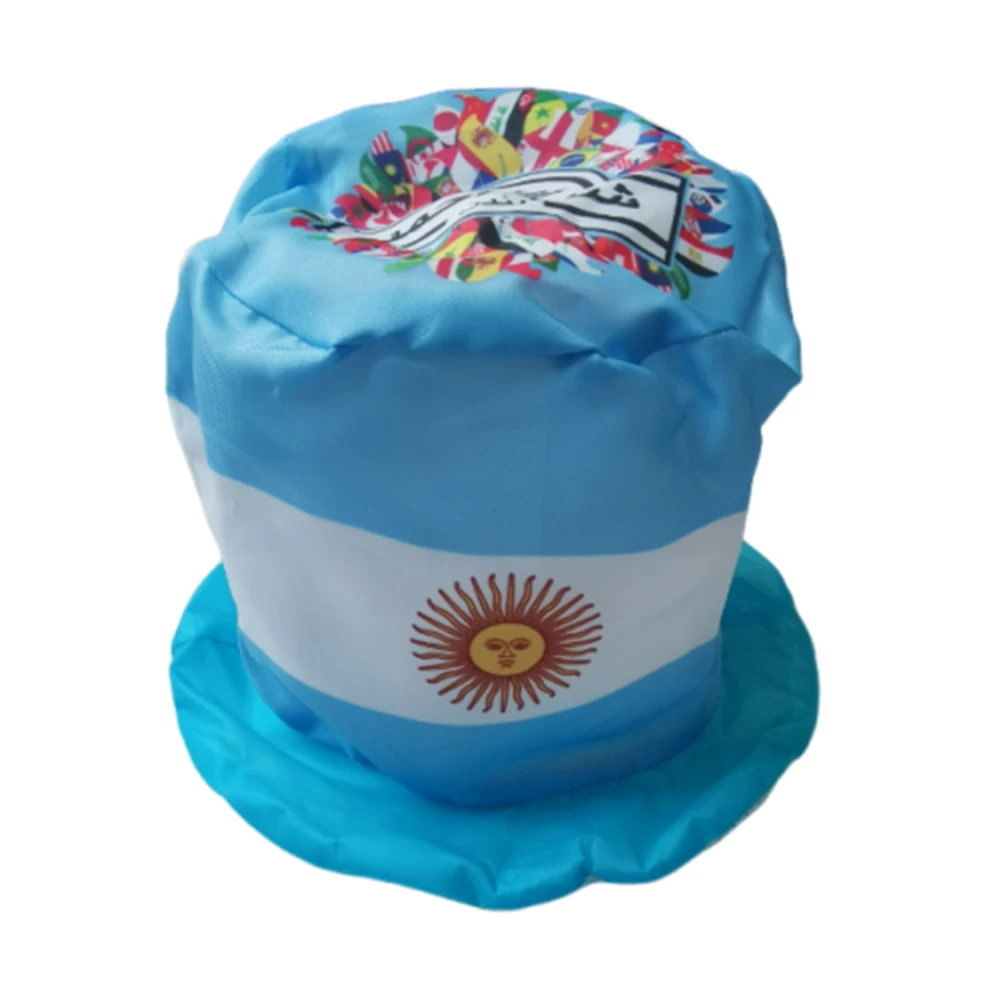 Flagicts 100% Polyester Argentina Flags Caps Hats