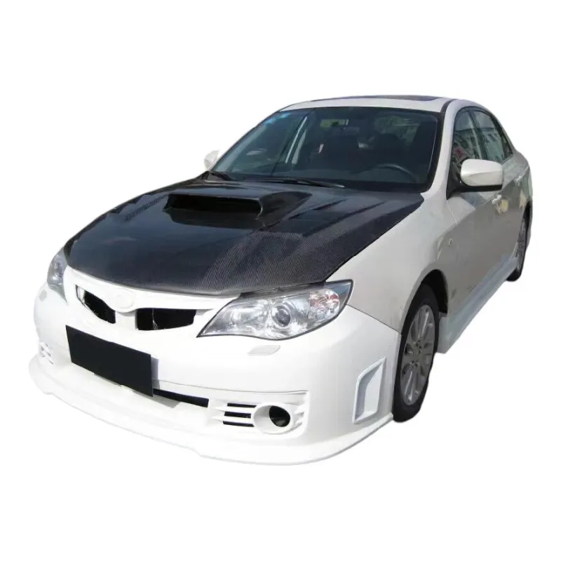 

New For WRX STI 2014+ Carbon Fiber Hood S5 RS5 Style Modified Opening Engine Hood Condition