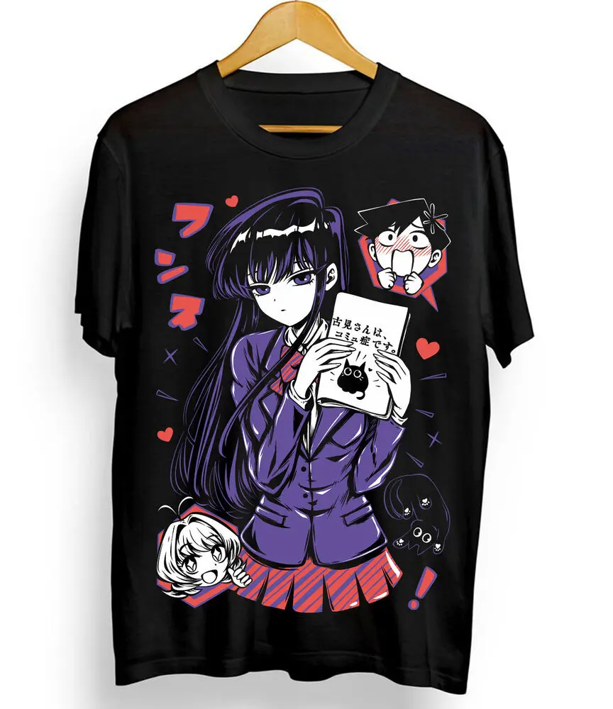 Komi san Can't Communicate T-Shirt,hitohito,omoharu,ren,anime,manga,all size