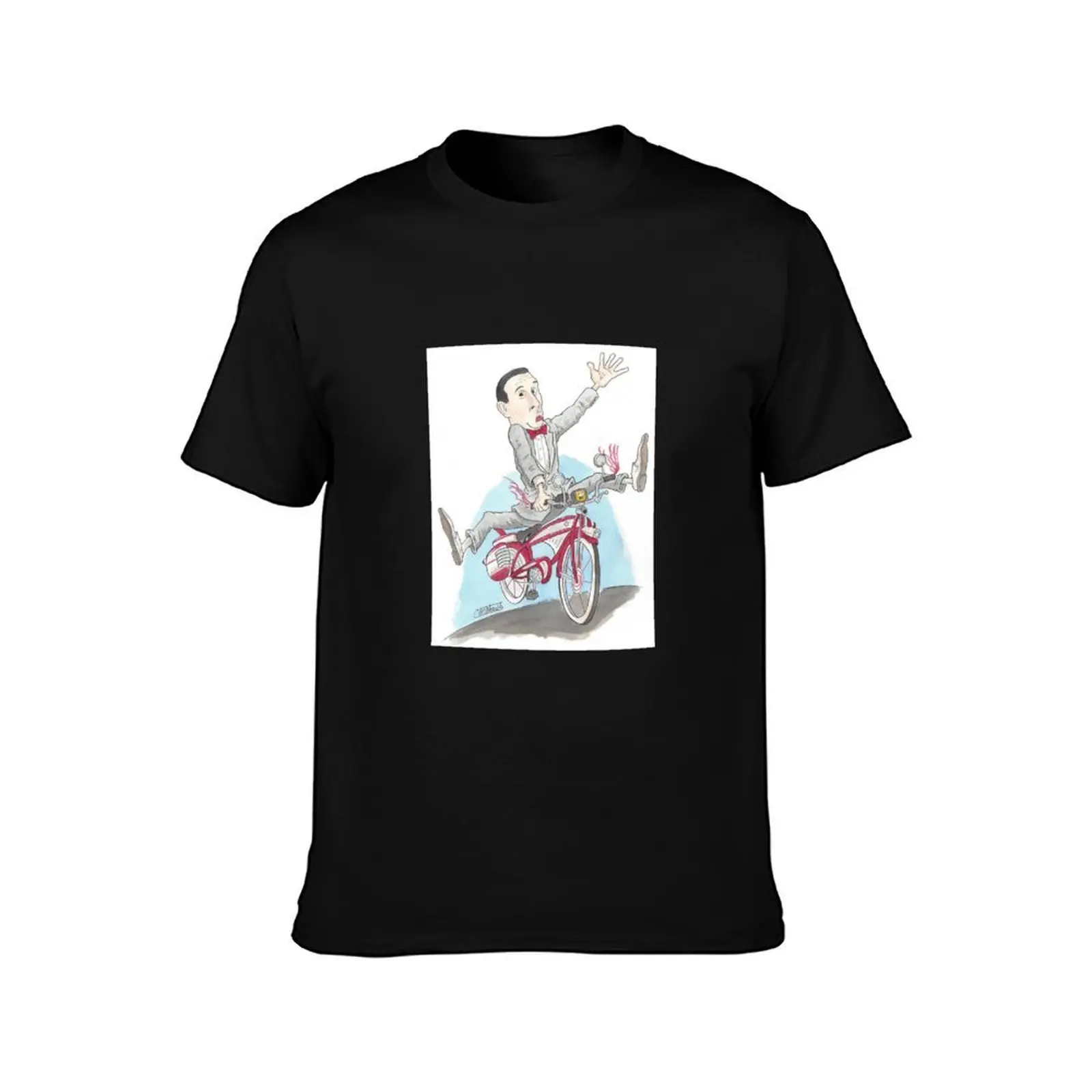 Pee Wee Herman T-Shirt Lightweight Casual Summer T-Shirt