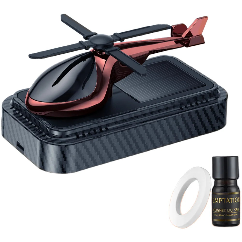 Automatic Light Activation Carbon Fiber Aromatherapy Car Decoration Environmentally Fragrance Diffusion System