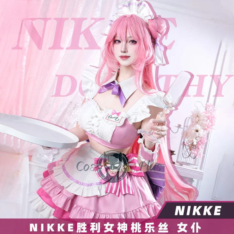 

Dorothy NIKKE Goddess of Victory Cosplay Costume Maid Cafe Anime Game Outfit Hallowee Role Play Carnival Party Clothes for Women