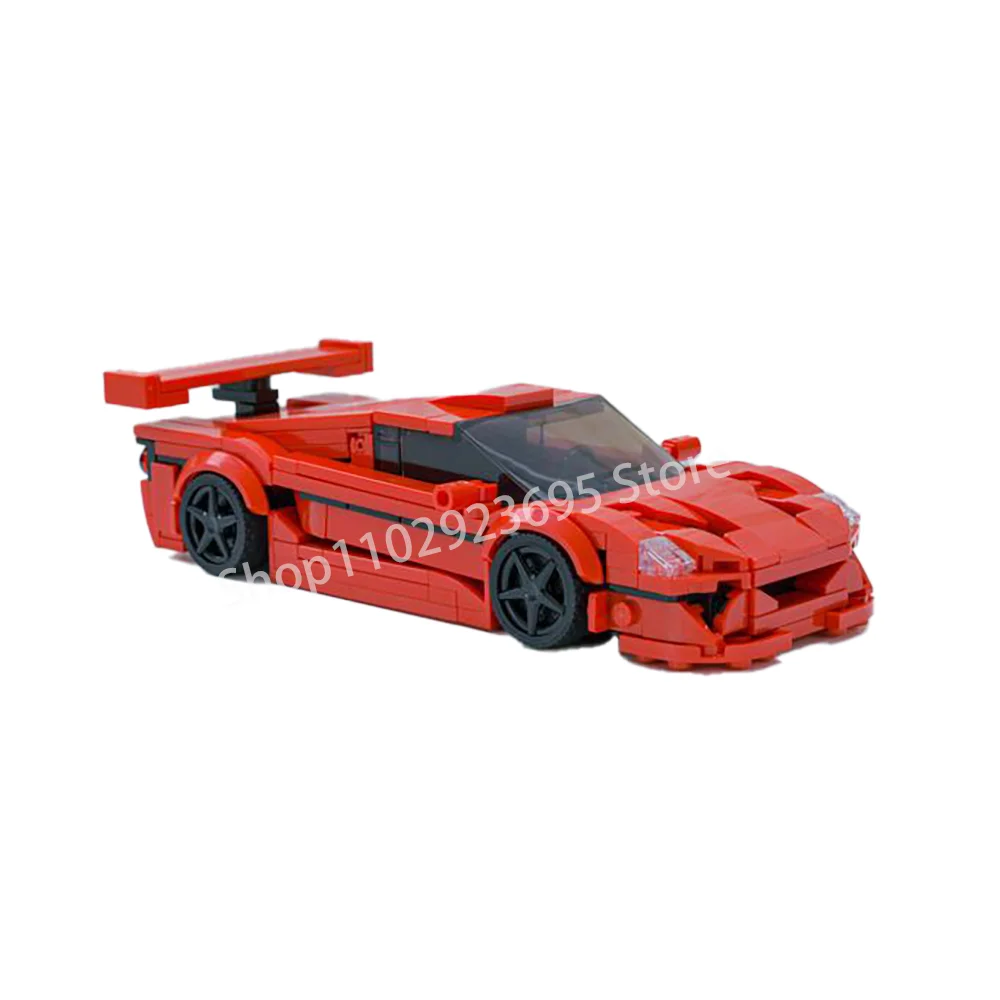 307PCS MOC Building Blocks Speed Champions Classic Coupe Sportscar Model Technology Bricks DIY Creative Assembly Kids Toys Gifts