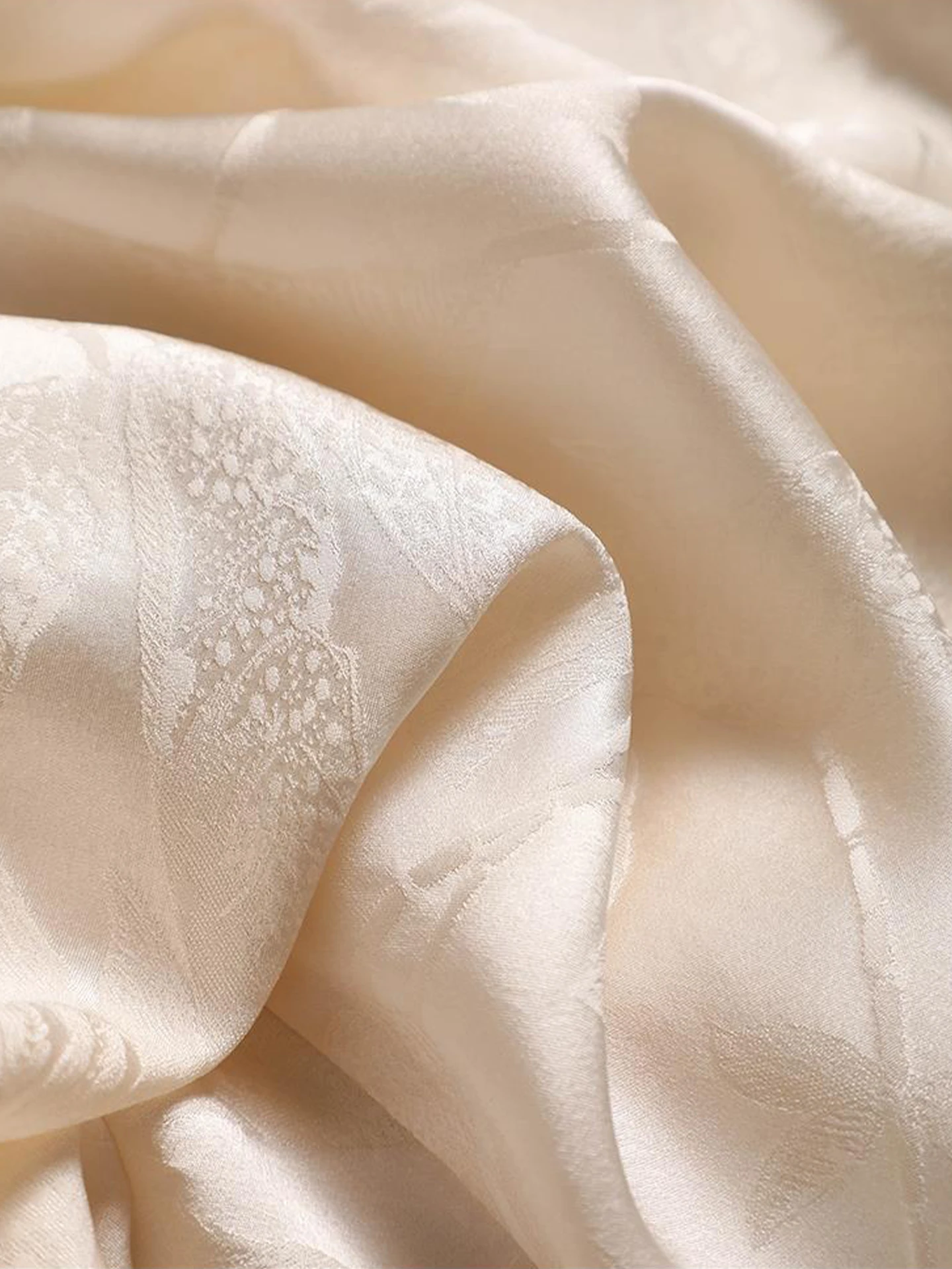 Elegancki kołnierzyk, efektowny haft, idealny do pracy, uniwersalny długi rękaw, koreański styl, prosty krój, jedwab.