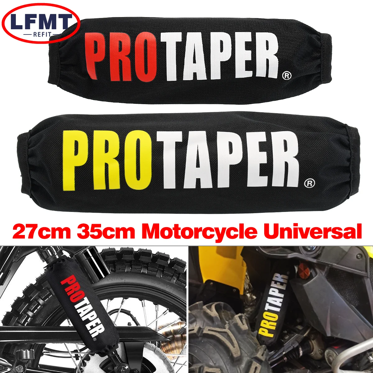 

27cm 35cm Rear Shock Absorber Suspension Protector Protection Cover For Dirt Bike Motorcycle ATV Quad Motocross Universal Parts