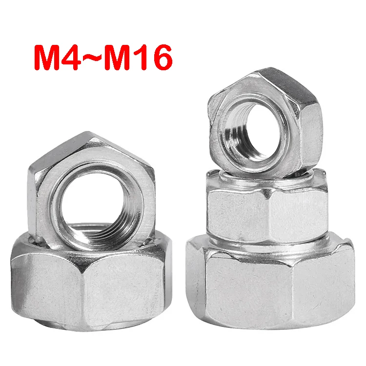 Square/Hexagon Nuts M4 M5 M6 M8 M10 M12 M14 M16 Hexagon Stud Spot Weld Nut Square Spot Welding Nuts Carbon Steel/Stainless Steel