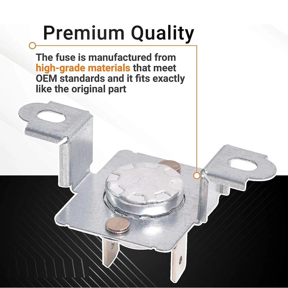4-pakowy termostat wspornika montażowego suszarki DC96-00887A kompatybilny z suszarkami Samsung i Kenmore DC96-00887C PS4276292 AP5966894