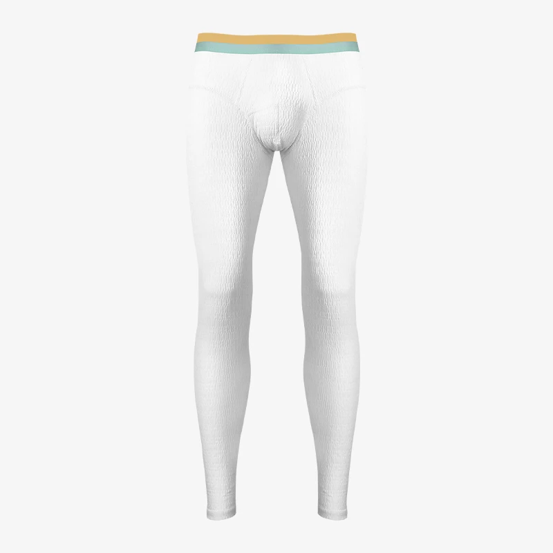 

3 Pack Men Thin Soft Cotton Thermal Pants, Single Base Layer Long Johns For Autumn Winter