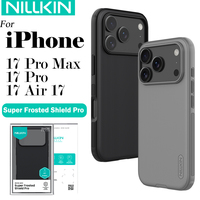Nillkin For iPhone 17 Pro Max 17Pro Frosted Shield Pro Case PC+TPU Airbags Shockproof Anti-Scratch Phone Cover