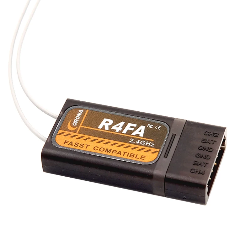 Récepteur FASST FUTABA Corona R4FA 4CH 2.4Ghz pour 10C 12FG 14SG 16SZ 18SZ