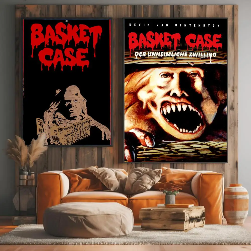 classic movie B-Basket Case 1982-E Painting Calligraphy Elegant Botanical Decor for Living Room Modern Interior Design