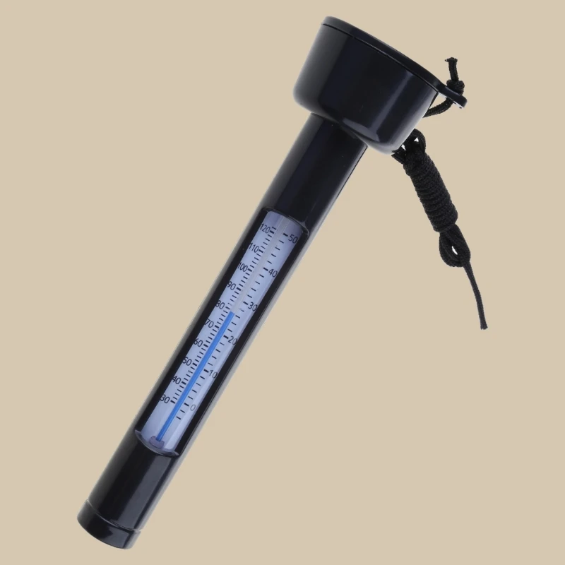 Water Temperature Meter with String for Swimming Pools Hot Tubs Fish Pond Drosphip