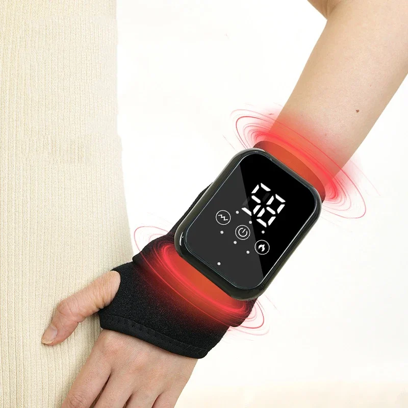 

Smart Wrist Heat Therapy Massager Electric Hot Compress Wrist Brace 3 Heating Level Band Carpal Tunnel Hand Foot Protection Tool