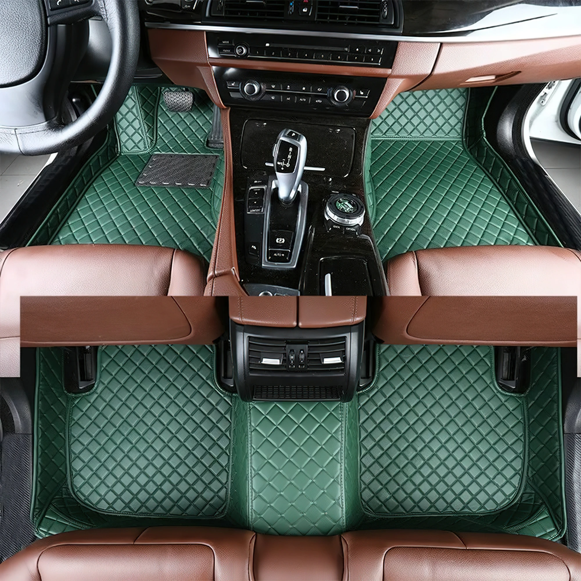 Car Accessories interior floor mats for MG ZS 2017 2018 2019 2020 2021-2023 Auto leather carpet pads full set vehicle foot rugs