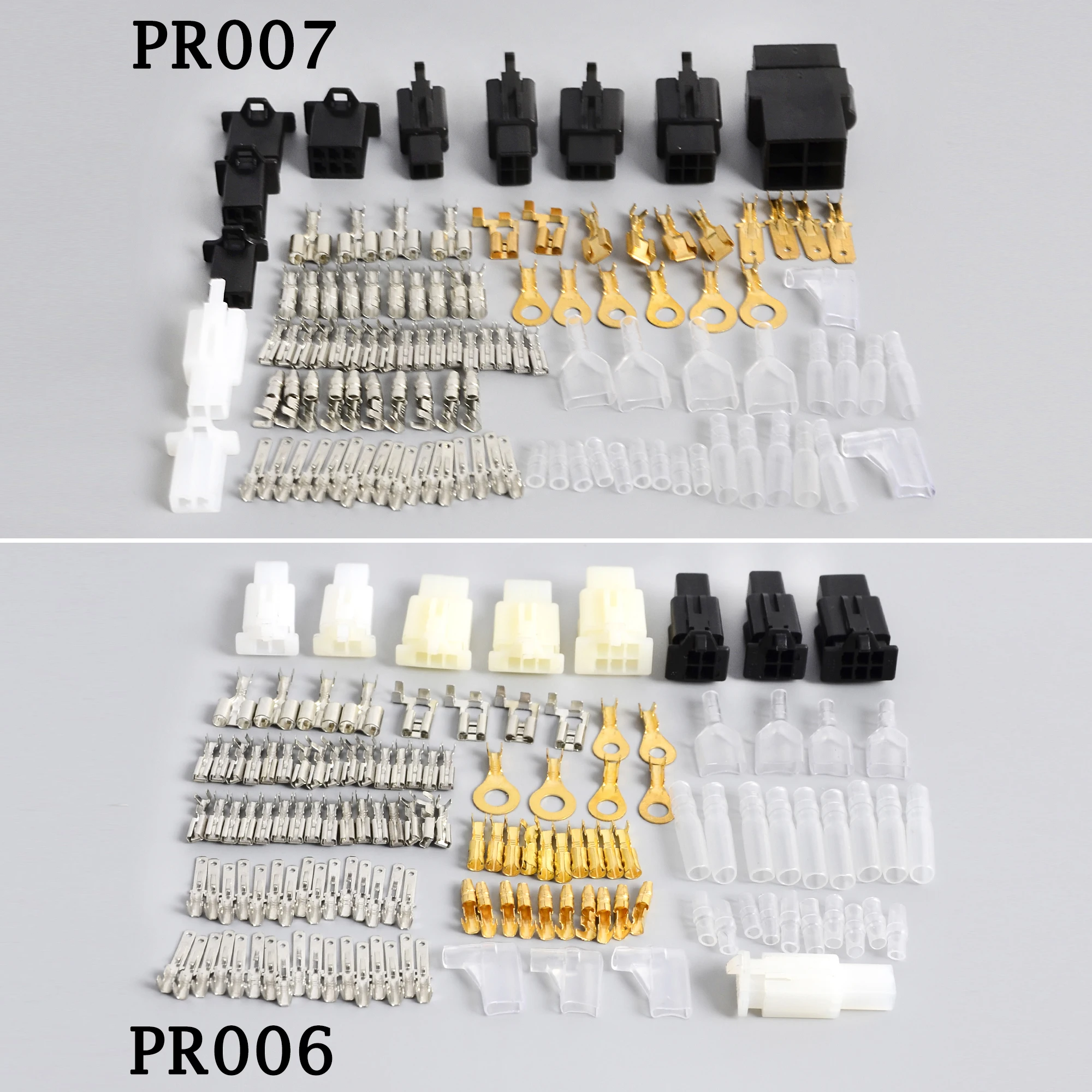 オートバイ自動車用配線ハーネス,1mm〜4/6mm,2/3/2.5ピンプラグ,オスおよびメスコネクタ