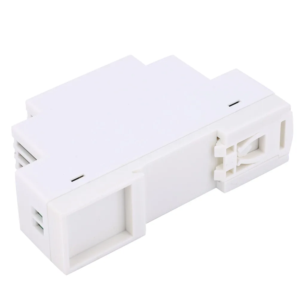 DR-15-12 DIN السكك الحديدية امدادات الطاقة 12 فولت 1.25A 15 واط تصميم نحيف تحويل التيار الكهربائي التيار المتناوب إلى تيار مستمر محول طاقة الصناعية