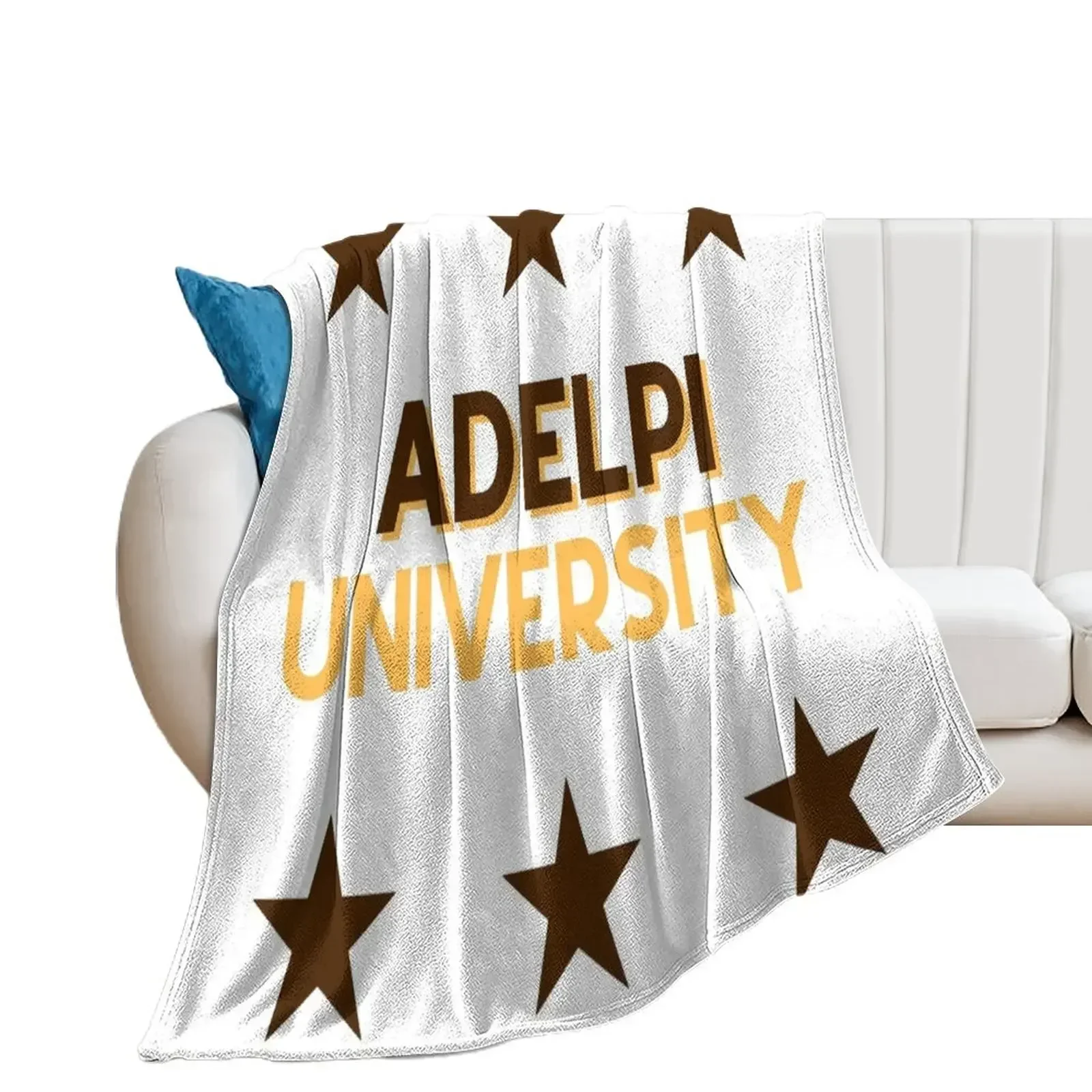 

Adelphi University Throw Blanket Plaid for babies Blankets