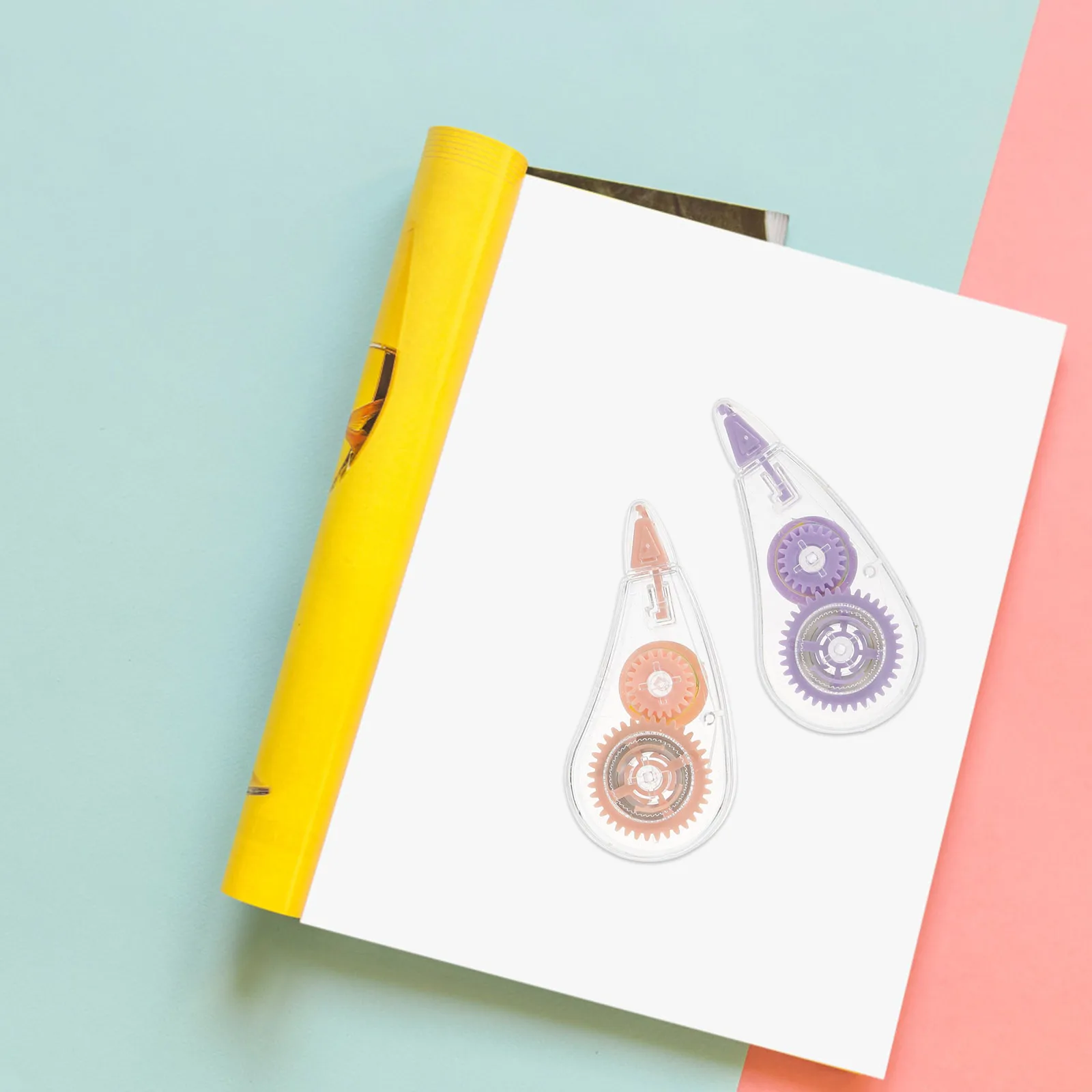 

10 Pcs Correction Tape Set Compact Quick Fix Writing Tapes School Supplies Students Gifts Safe Paper Photos Books Mini