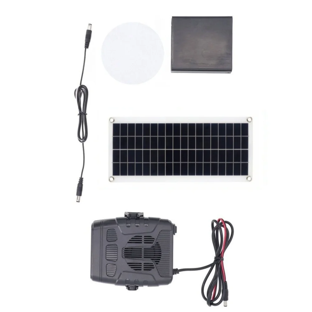Solar-Air Heater 30W Portable Solar-Panel Heater For Fan For Outdoor Vehicles Lightweight For Portable For Winter Car Heating