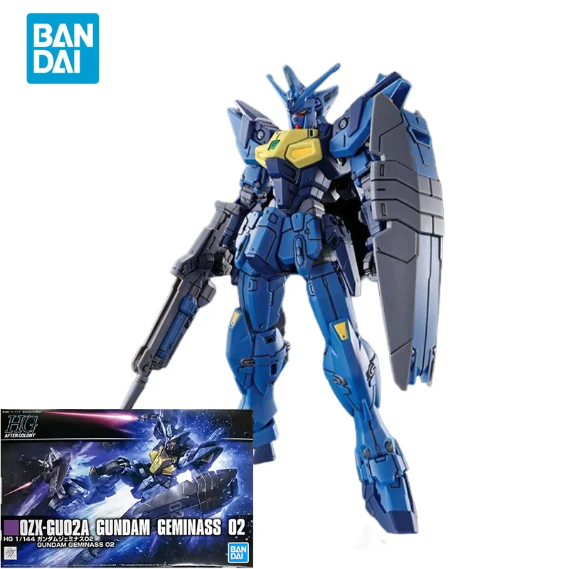 

Оригинальная модель телефона Bandai HGAC 1/144 0ZX-GU0ZA GUNDAM GEMINASS 02, фигурка, игрушки, Коллекционная модель, подарки для детей