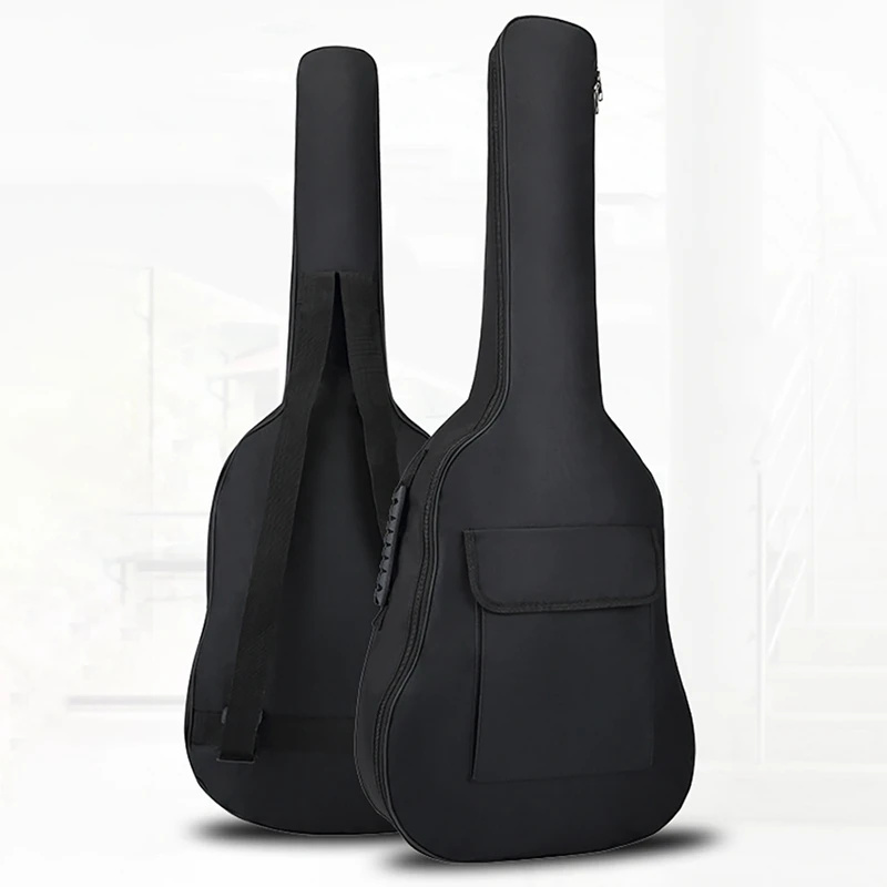 36In Guitar Case Gig Bag Double Strap Oxford Fabric Thickening Soft Cover Waterproof Acoustic Classical Guitar Backpack