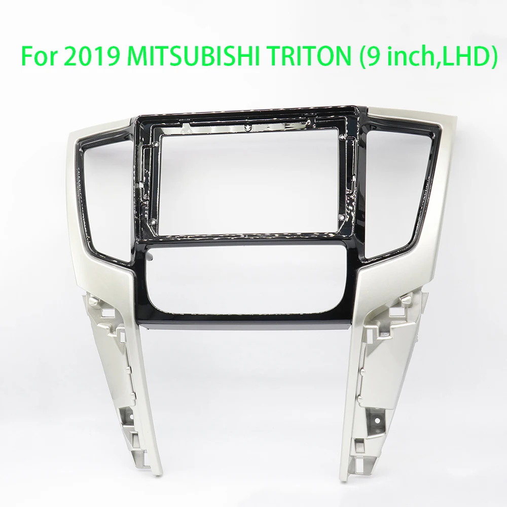 For 2019 MITSUBISHI TRITON Car Accessories 9 Inch Frame Fascia Adapter Android Radio Audio Dash Fitting Panel Kit