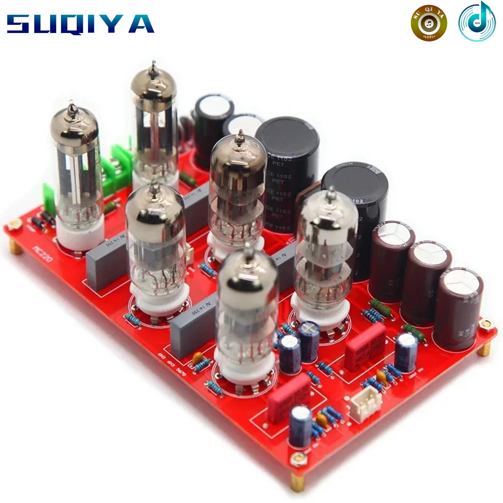 

MC220 Circuit HIFI 6N3 6H3n Tube Preamp Preamplifier Audio Amplifier Board With 6Z4 Tube Rectifier