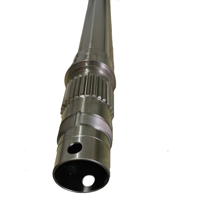 Process the UAV Front Rotor Shaft Thin-walled Hollow Rear Rotor Shaft Spline Shaft for Logistics Transportation