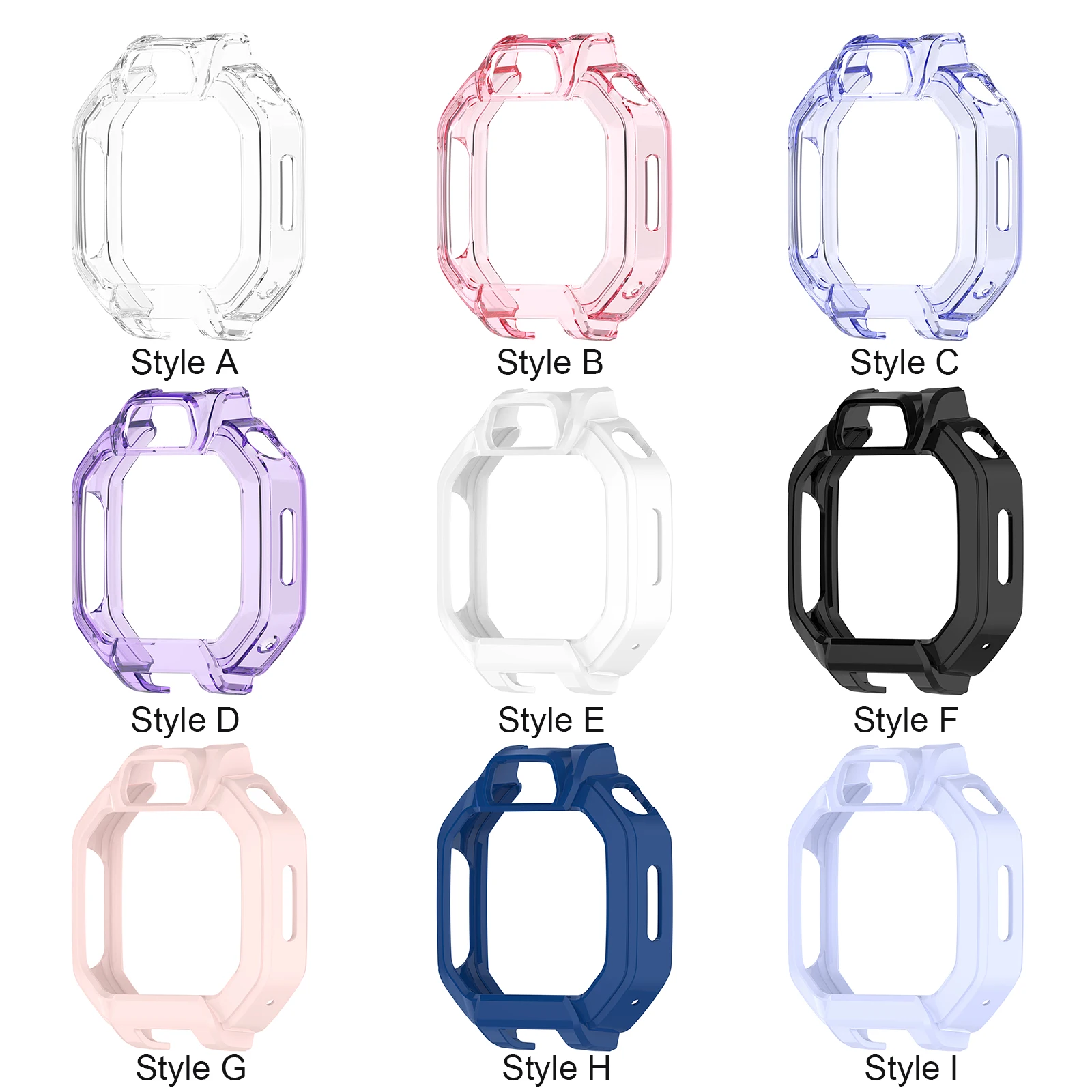 Case for Huawei Watch Kid X1/Watch Kids X1PRO Screen Protective Shell Hollow Case Screen Protector Bumper Cover for Huawei Watch