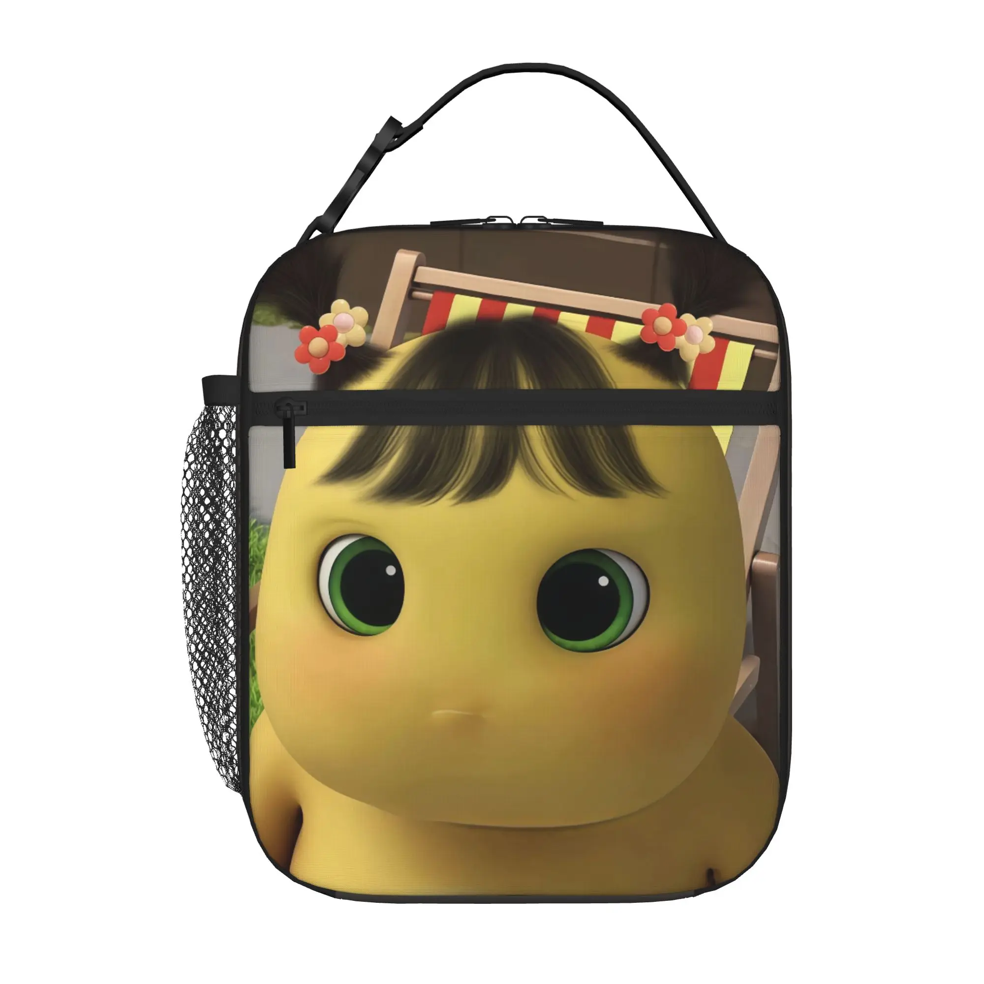 1 Piece Portable Lunch Container chubby dragon Zipper Closure Durable Pocket Nailoong For Lunch Box Bag