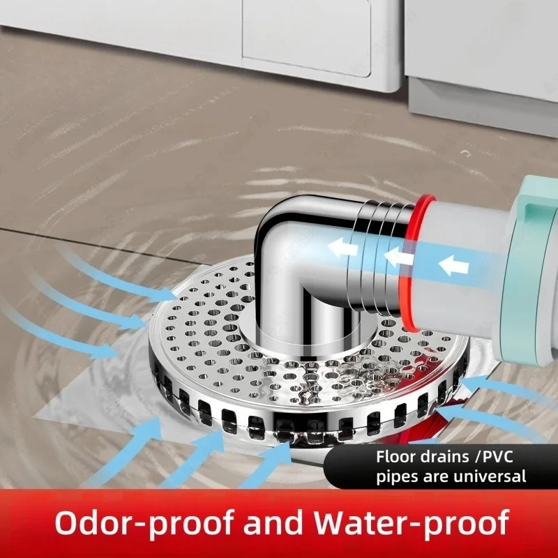

Многофункциональный адаптер для подключения стиральной машины к напольному сливу, соединитель для сливной трубы, аксессуары для ванной комнаты