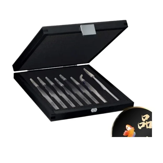 7028 set of forceps super alloy tip, anti-acid, anti-magnetic, anti-corrosion