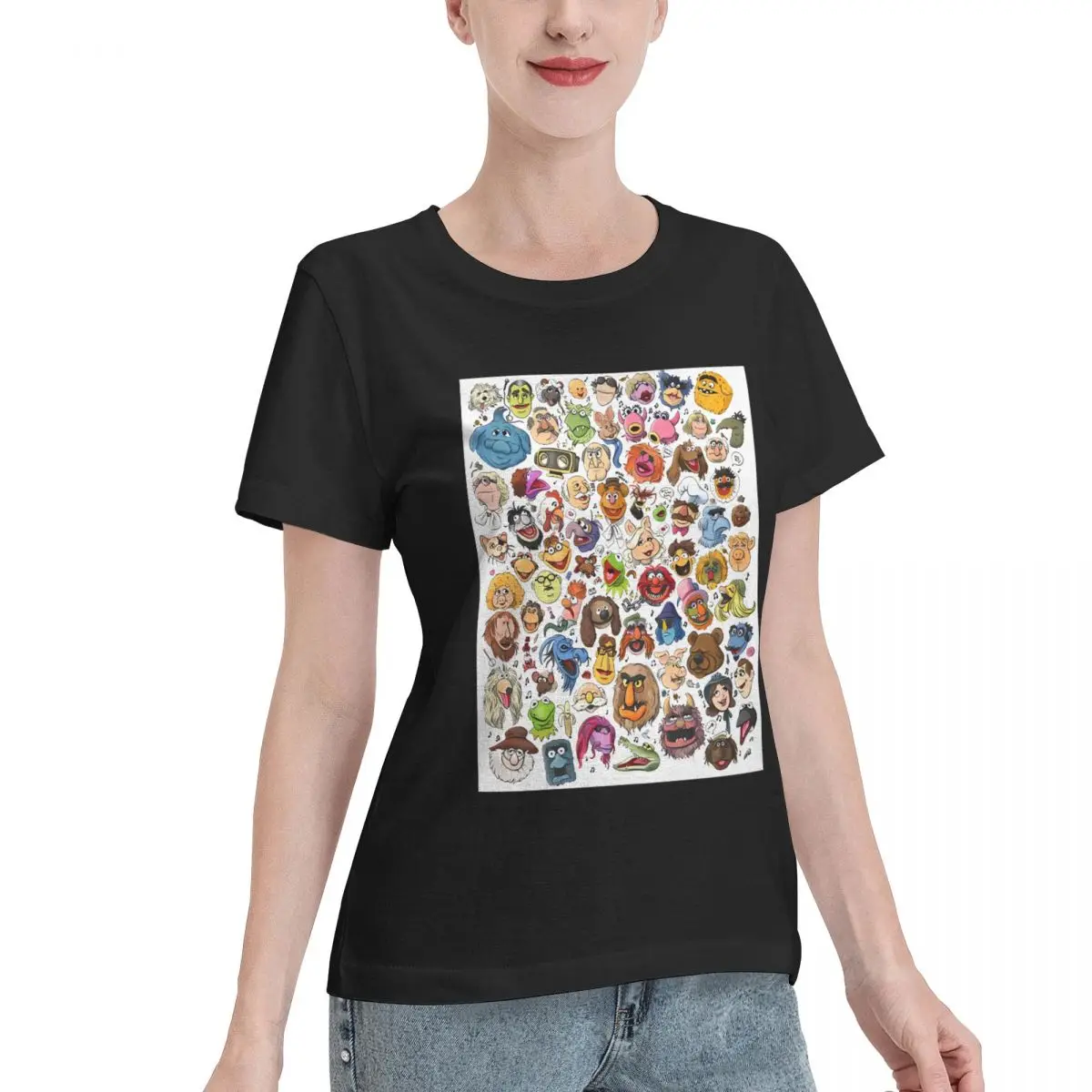 Summer Staple Its Time To Light The Lights Women's T-shirt Simple Short Sleeve Casual Top