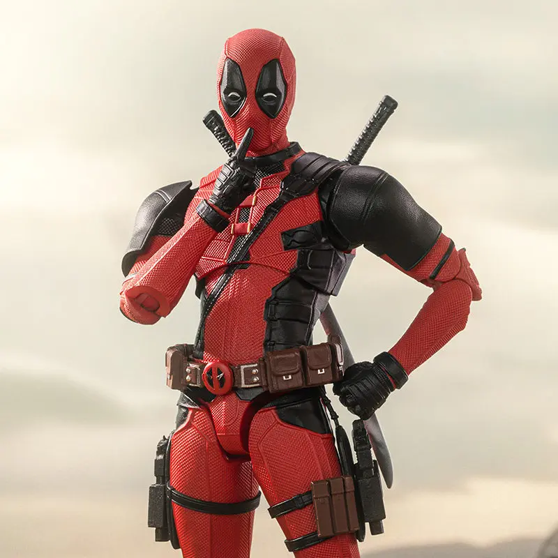 

ZD Marvel Movie Version Deadpool Action Figure 7-inch Articulated 18cm Collectible Doll Ideal Gift Decor Collectible Ornament