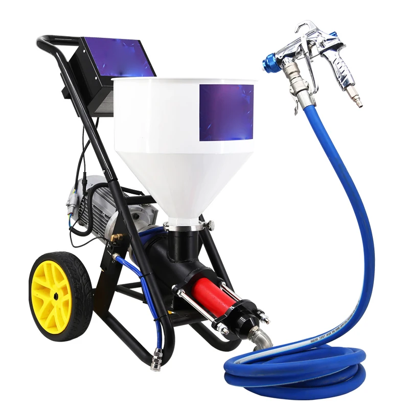 15L/Min Stone Like Paint Spraying Machine Little Portable Small Multi-function Fire Retardant Coating for Interior Exterior Wall