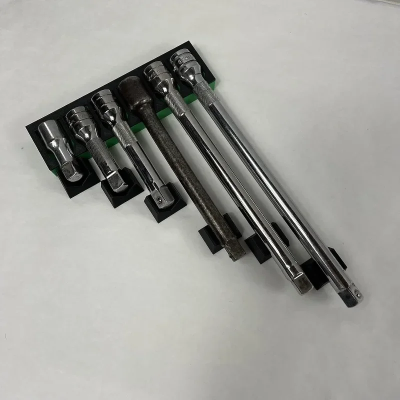 MagAttach Socket Extension Organizers (3 Piece Set, Green/Black)