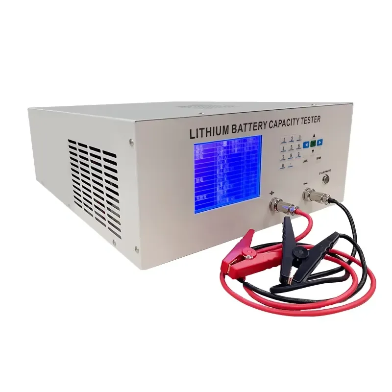 Battery Capacity Tester High Power Lithium Ion Discharge Analyzer 2-100V 1-20A Multi Function Voltage Current Monitor for DIY