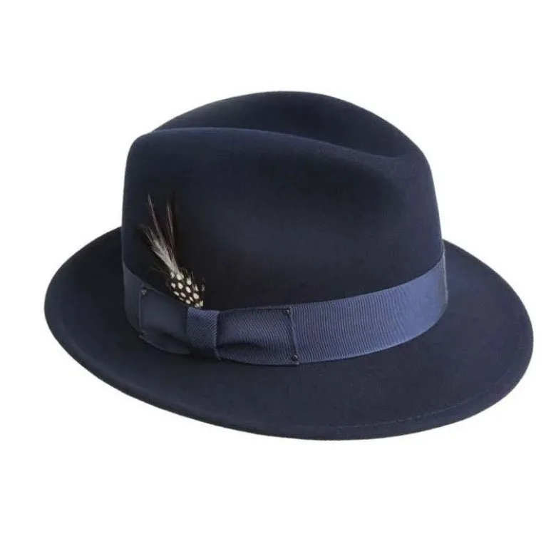 

Solid Color Wool Hat Fashionable Wool Felt Hat Bow-Knot Ribbon Decorated Sheepskin Hat