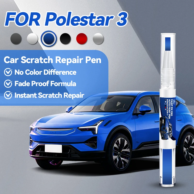 

Горячие новинки 2026: Аксессуары для Polestar 3 – Карандаш для ремонта лакокрасочного покрытия автомобиля, средство для удаления царапин, цвета: Магниевый белый, Космический черный, Дымчатый черный