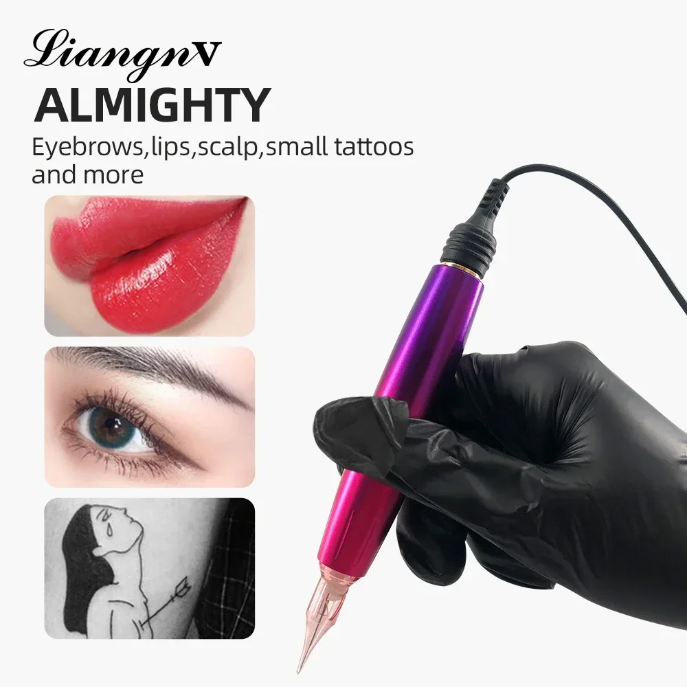 قلم دوار للحواجب Microblading، آلة مكياج دائمة شبه وشم